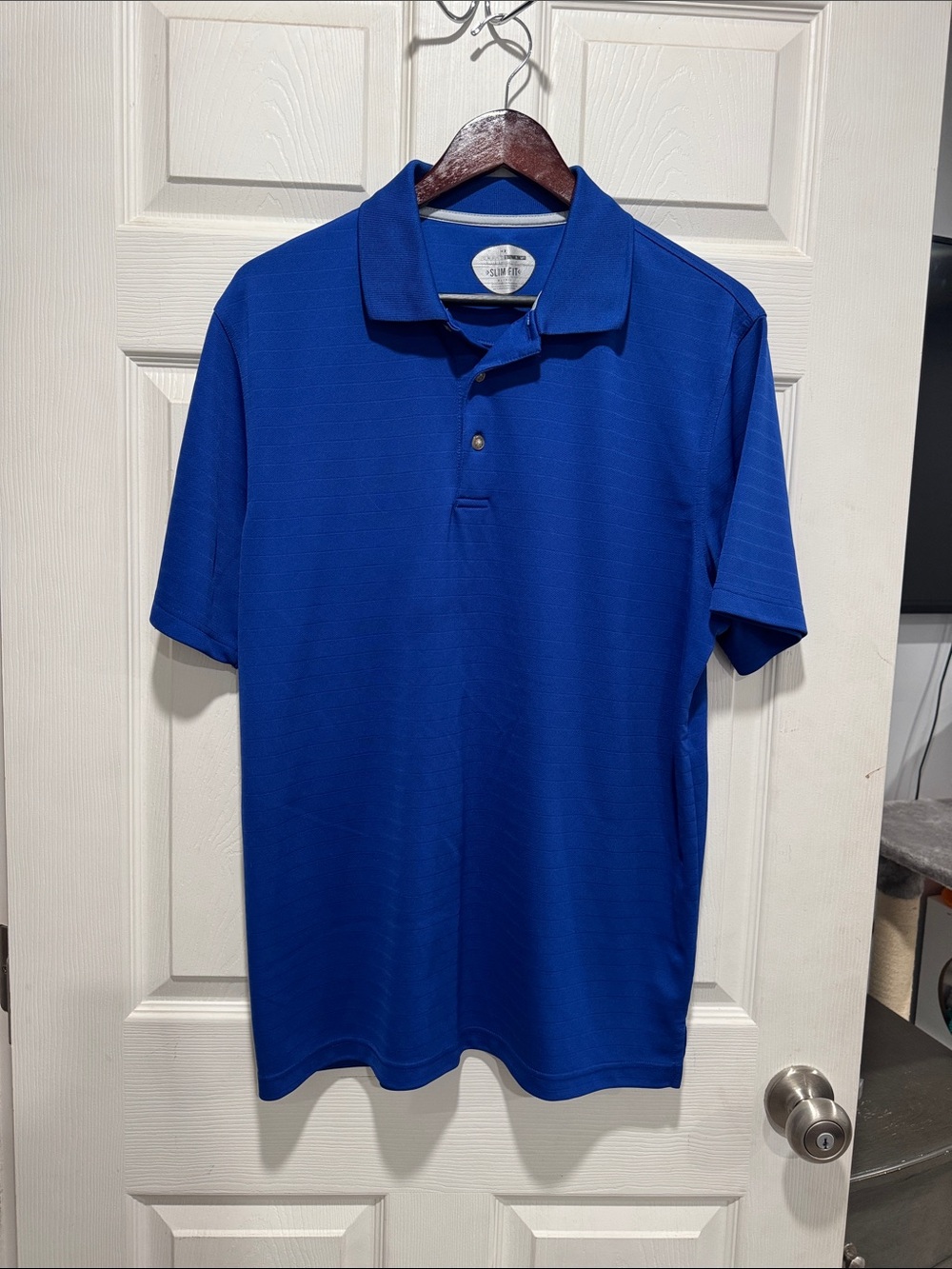 Men's Royal Blue Polo Shirt - Classic Short Sleeve